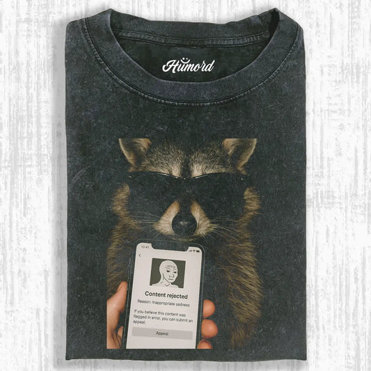 WACKY RACCOON T-SHIRT
