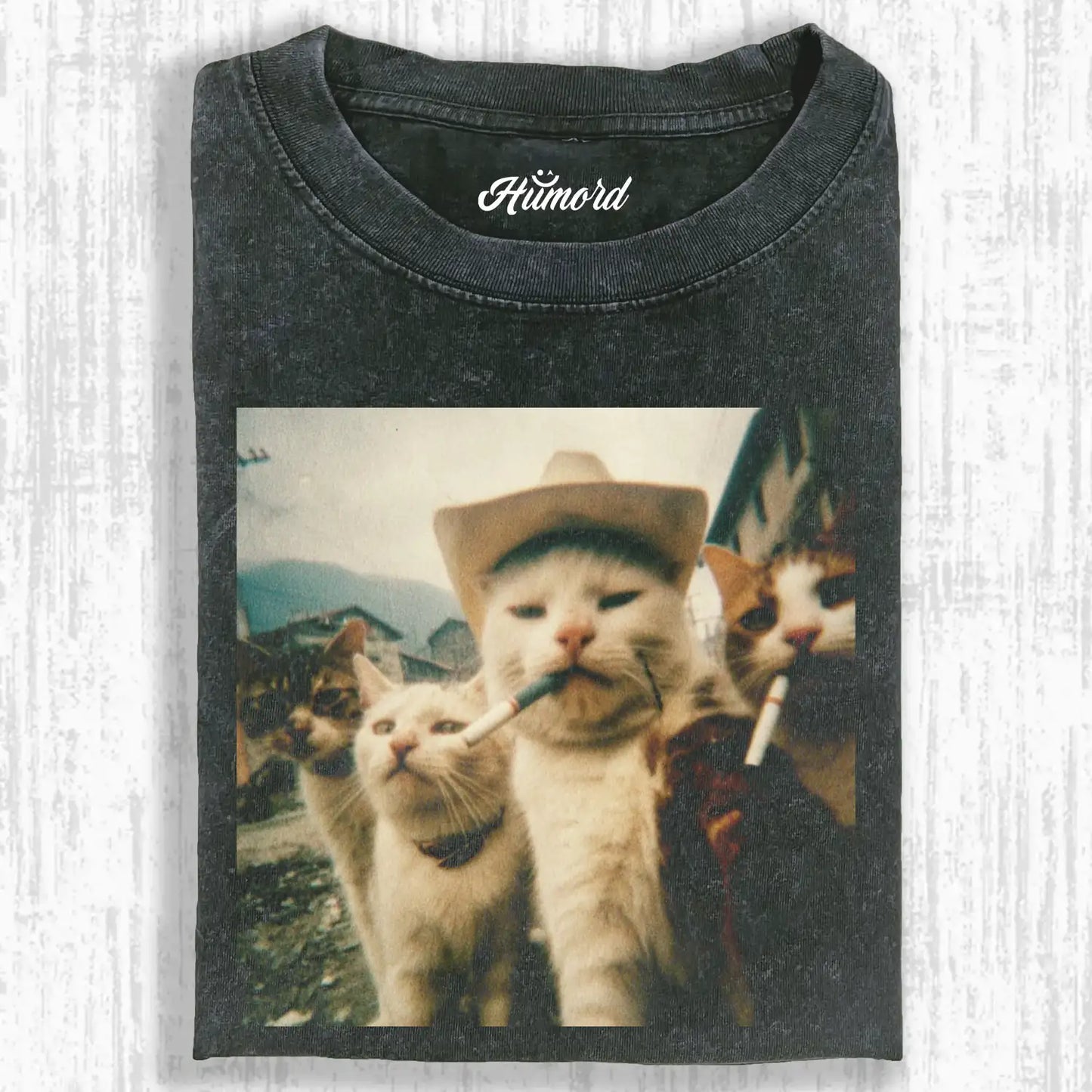 HUMOR CAT T-SHIRT