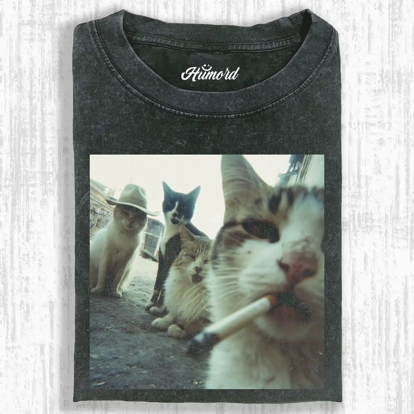 HUMOR CAT T-SHIRT