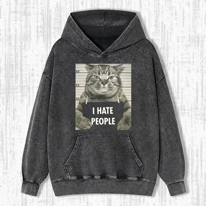 WACKY CAT HOODIE