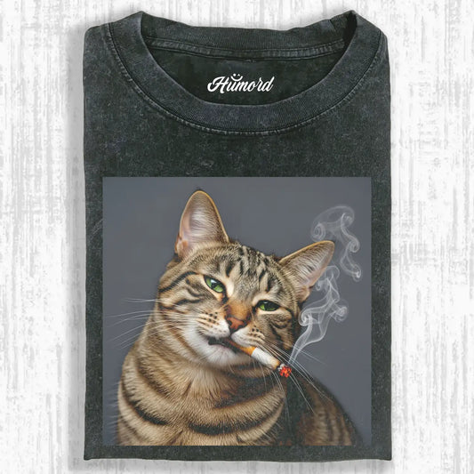 HUMOR CAT T-SHIRT
