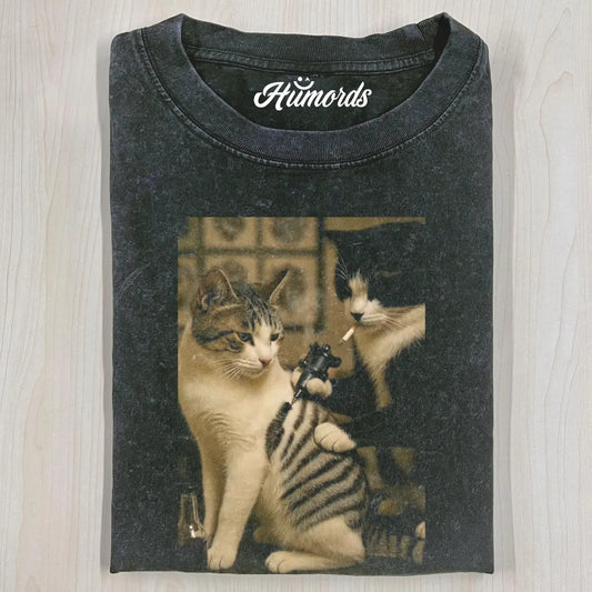 FUNNY CAT T-SHIRT 4.0