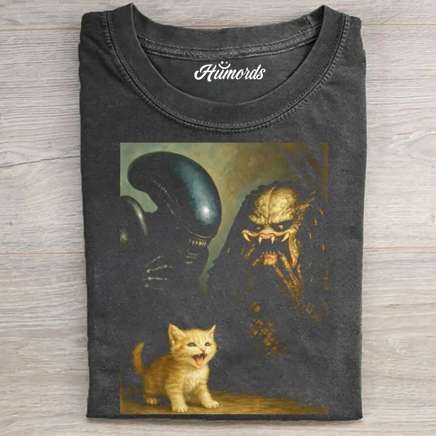 Alien Predator Kitten T-Shirt