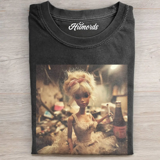 RETRO SLOGAN BARBIECORE T-SHIRT 5.0