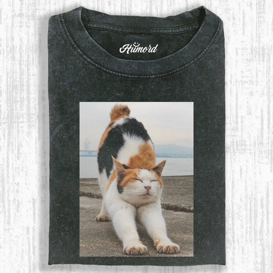 A stretching cat A1 TEE