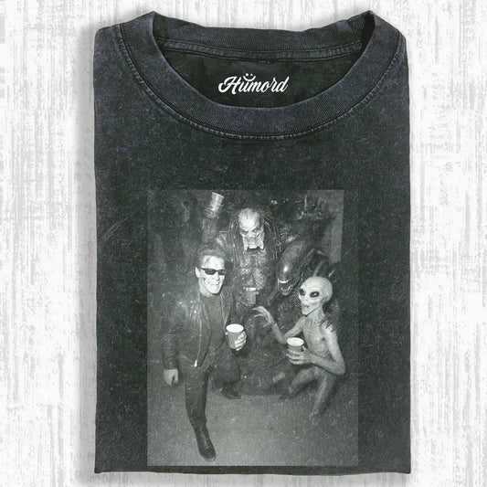 ARNOLD SCHWARZENEGGER & THE TERMINATOR T-SHIRT