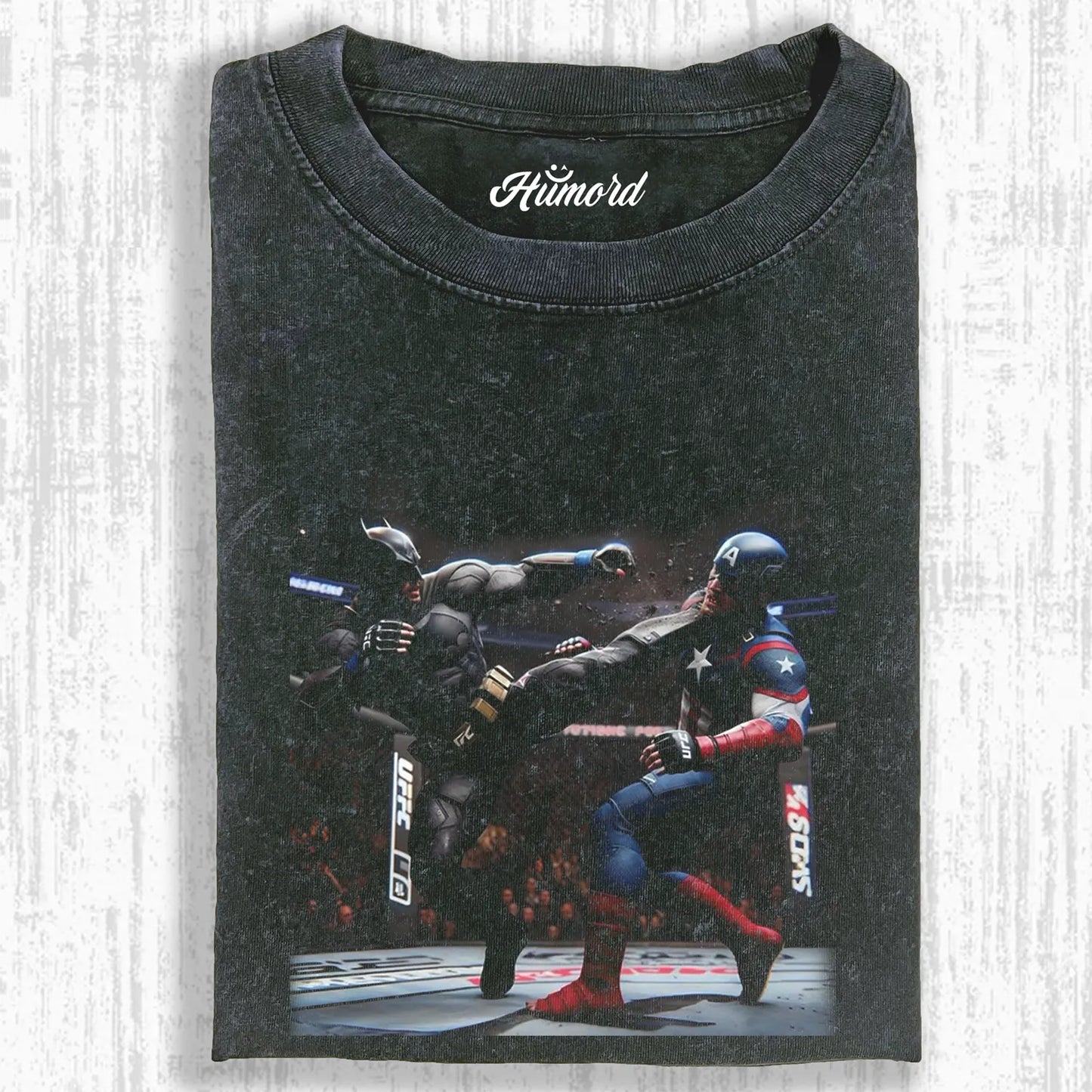 BATMAN & CAPTAIN AMERICA T-SHIRTS