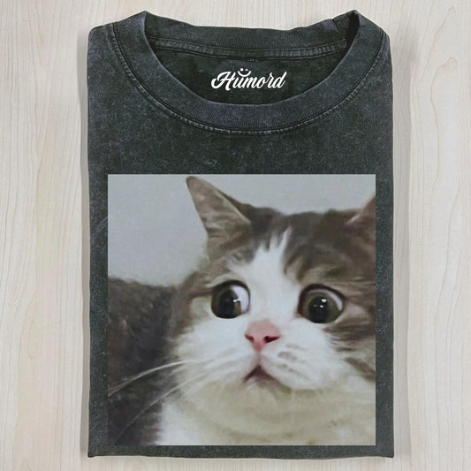BIG EYED CAT T-SHIRT