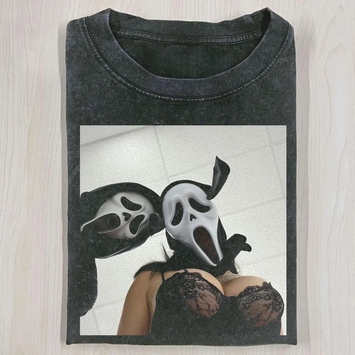 BIG BREASTS SCREAM T-SHIRT