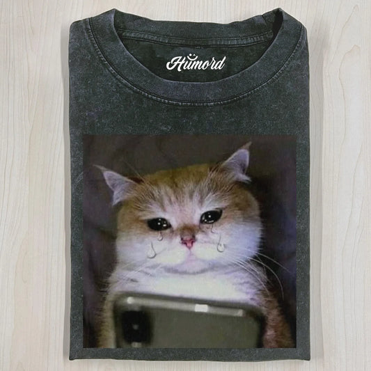 BROKEN CAT T-SHIRT