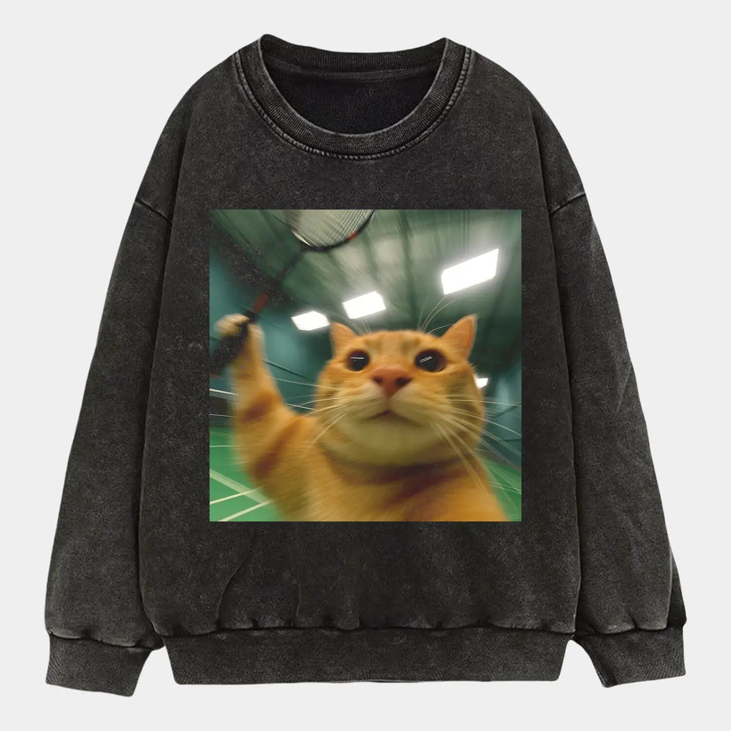 Badminton cat Tee