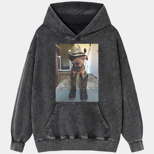 Boot-wearing Dog Tee