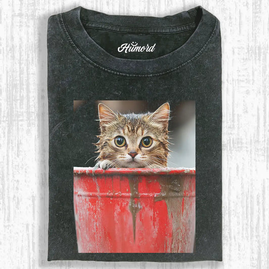 Bucket Cat Tee