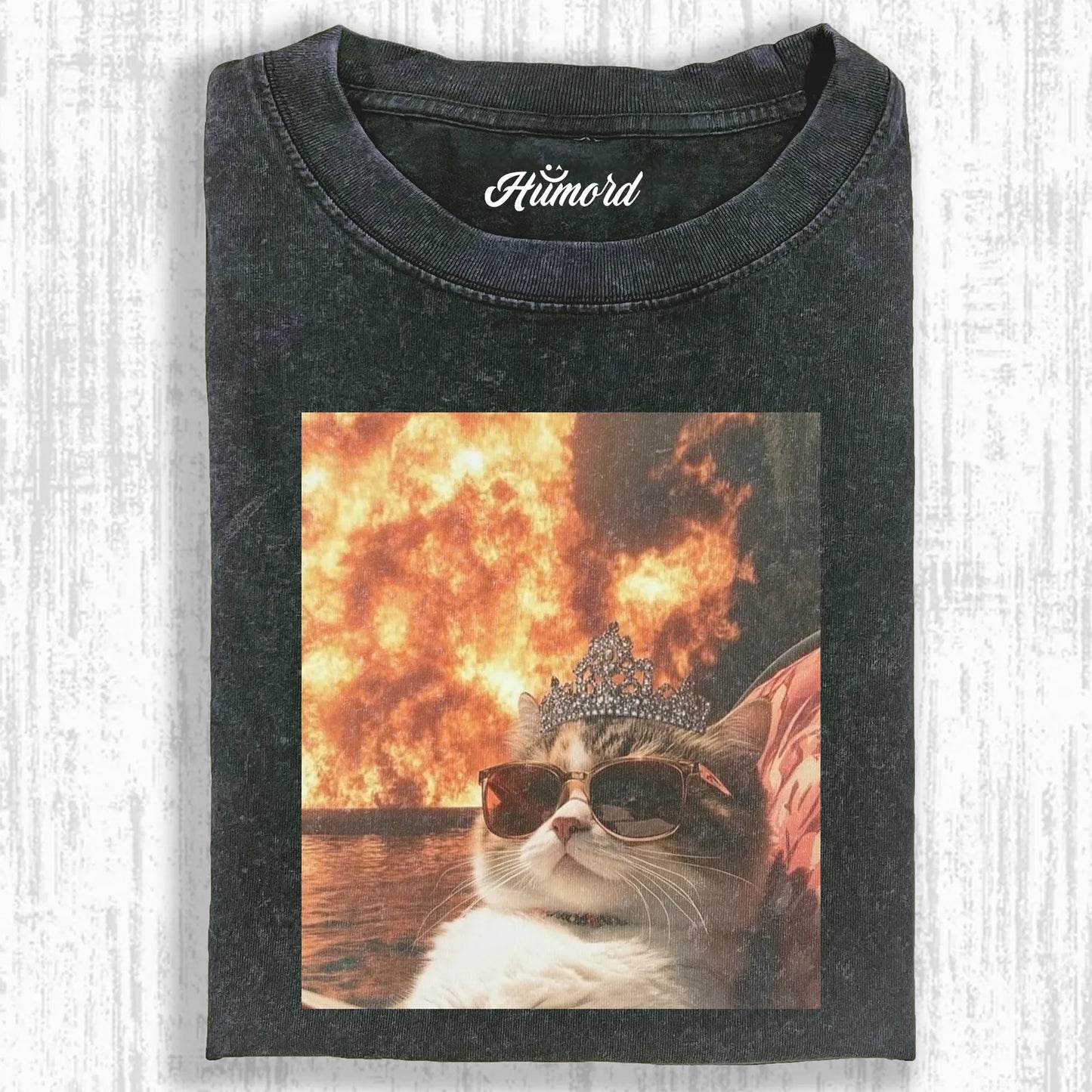 CALM AND COLLECTED CAT T-SHIRT 2.0