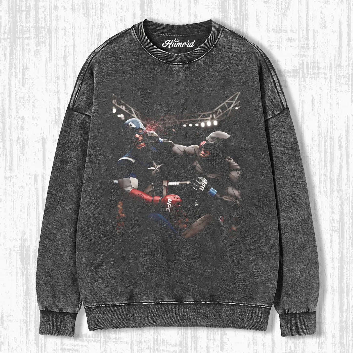 CAPTAIN AMERICA & BATMAN T-SHIRT