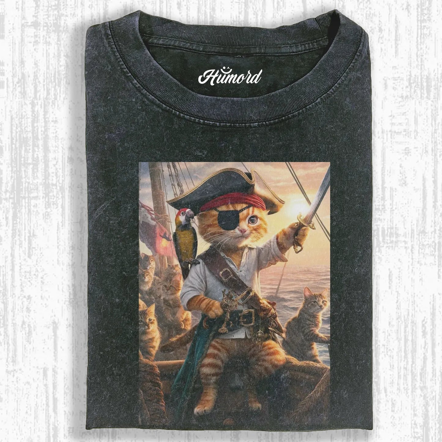 CAPTAIN JACK CAT T-SHIRT 1.1