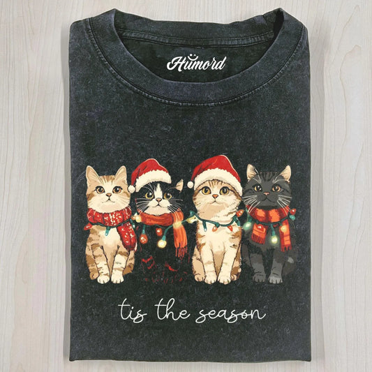 CAT CHRISTMAS T-SHIRT V1.0