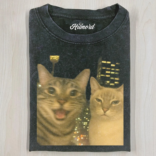 CAT SELFIE T-SHIRT V1.0