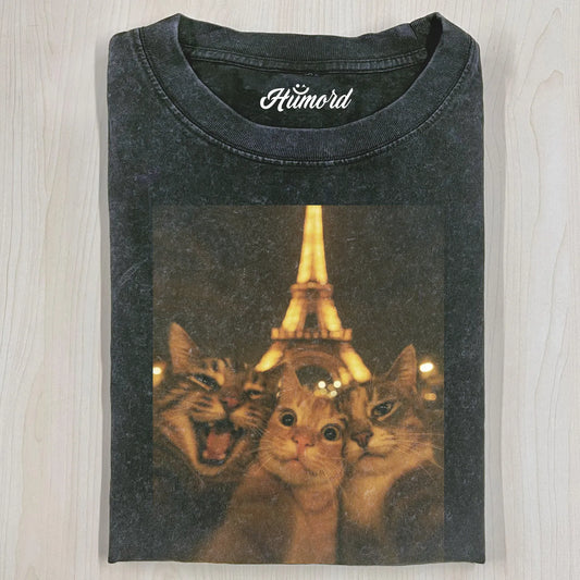 CAT SELFIE T-SHIRT V1.4