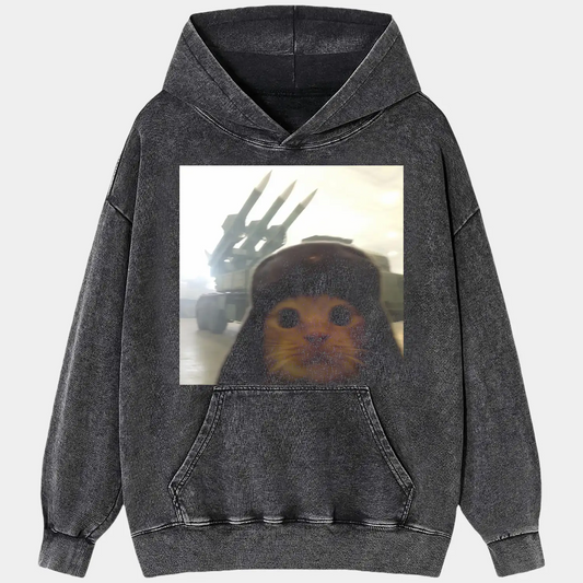 CAT TAKING SELFIE V1 TEE