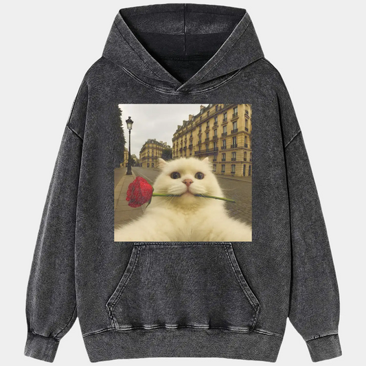 CAT TAKING SELFIE V4 TEE