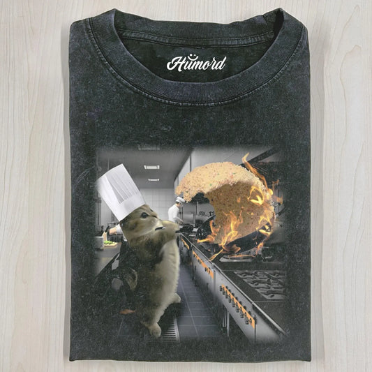 CHEF CAT T-SHIRT