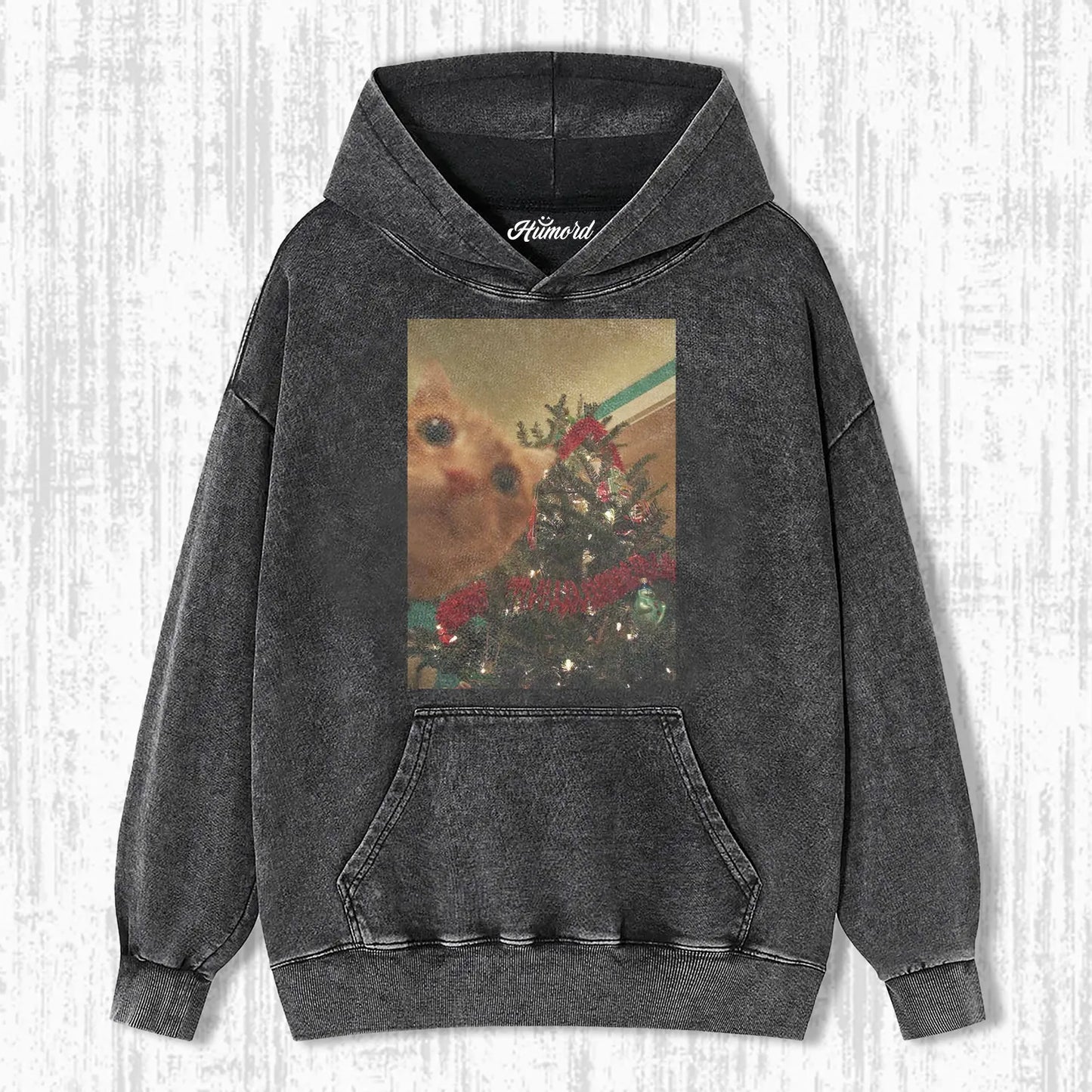 CHRISTMAS FUN CAT T-SHIRT