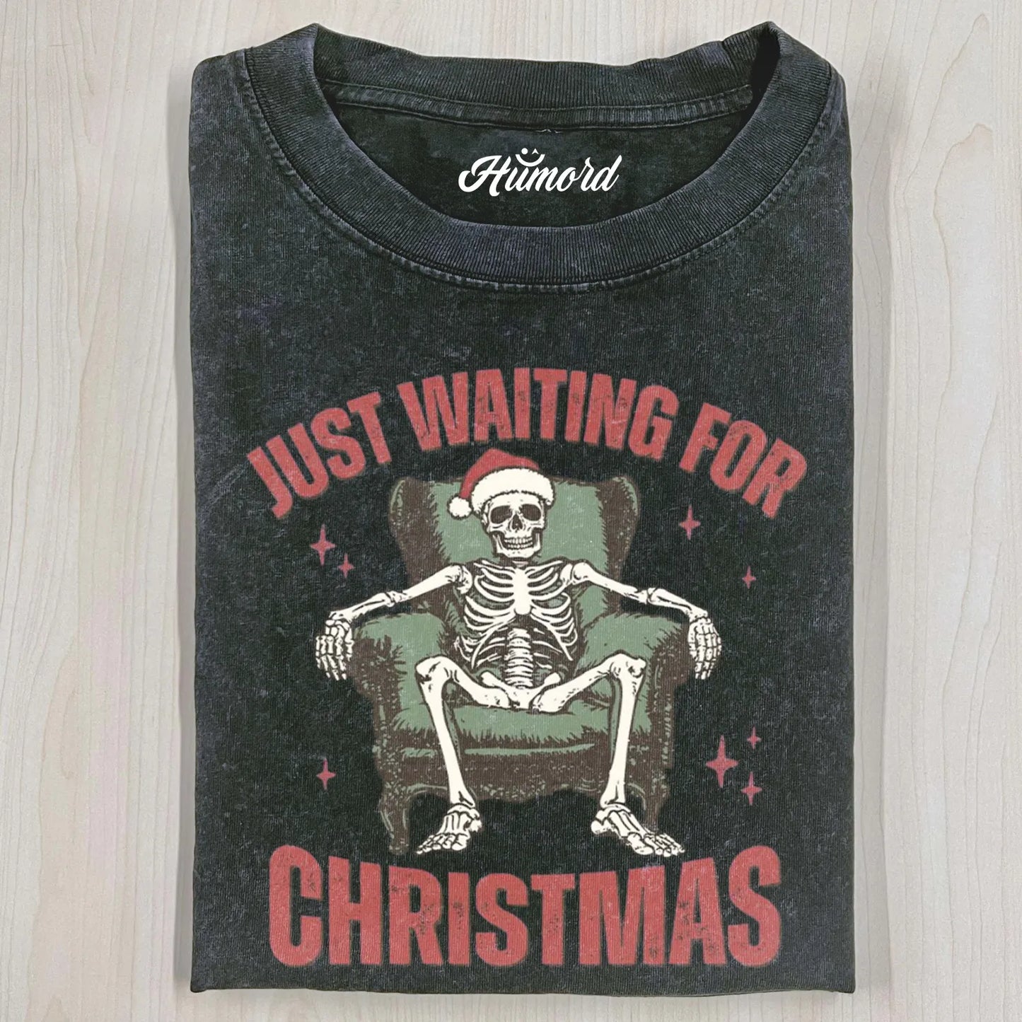 CHRISTMAS SKULL T-SHIRT