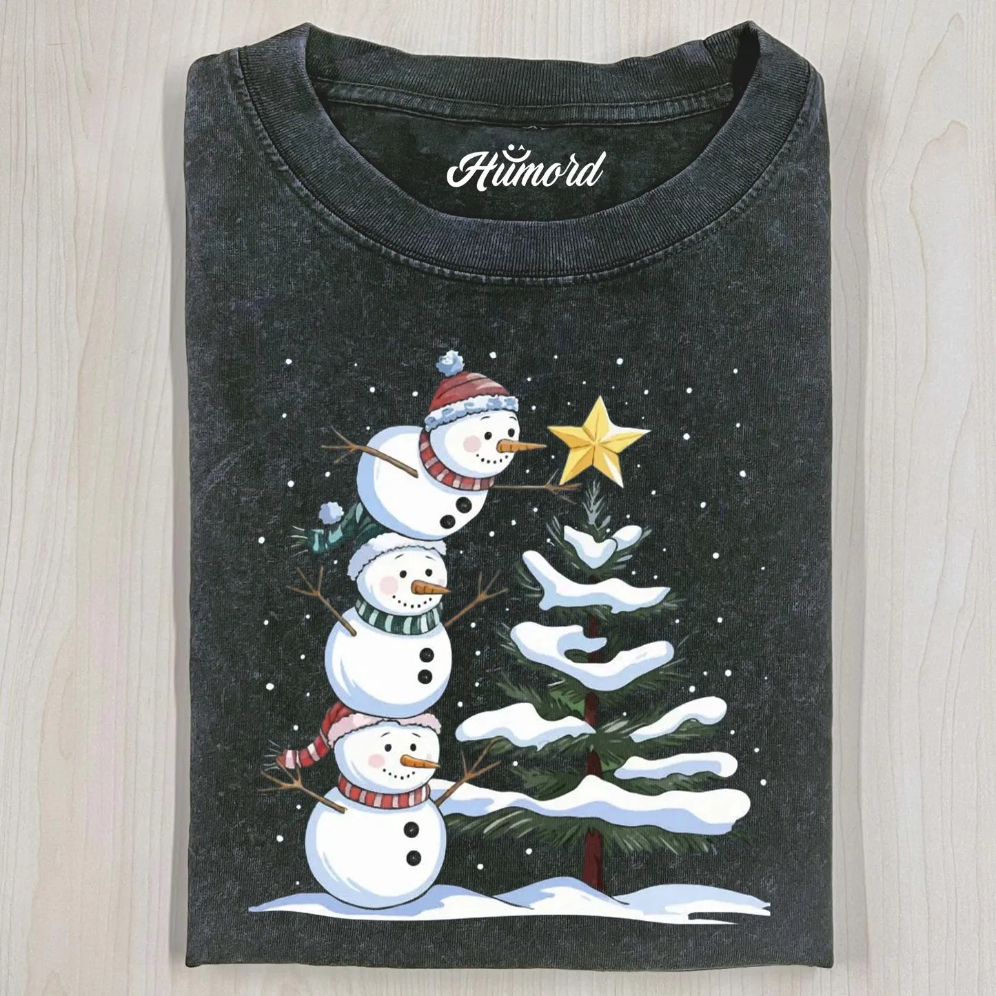 CHRISTMAS SNOWMAN T-SHIRT