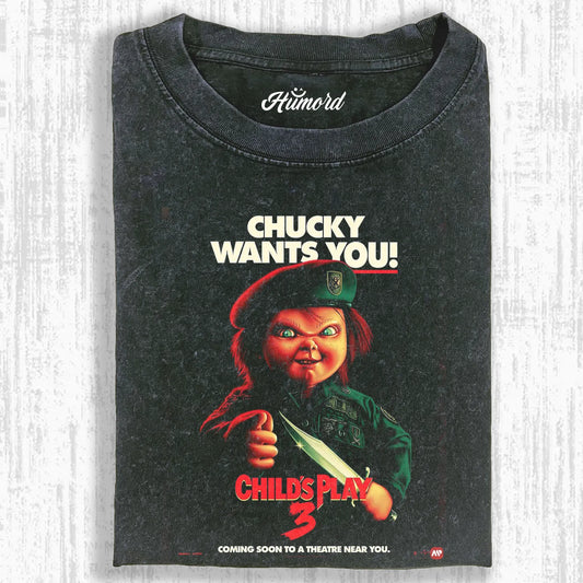 CHUCKY WANTS YOU! T-SHIRT