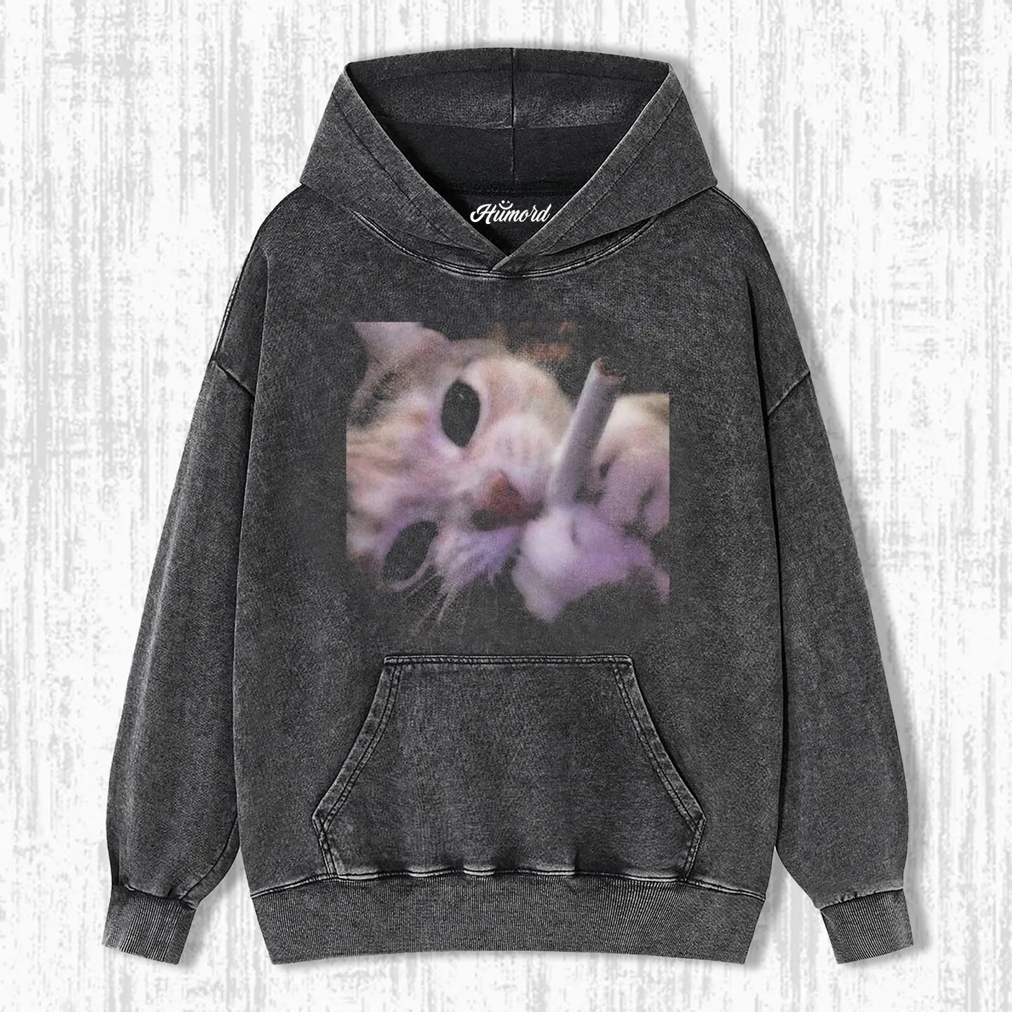 CIGARETTE SMOKING CAT T-SHIRT