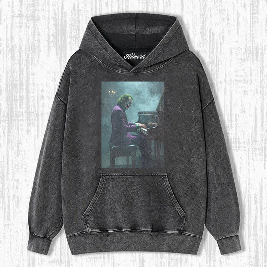 CLOWN PLAYING THE PIANO T-SHIRT