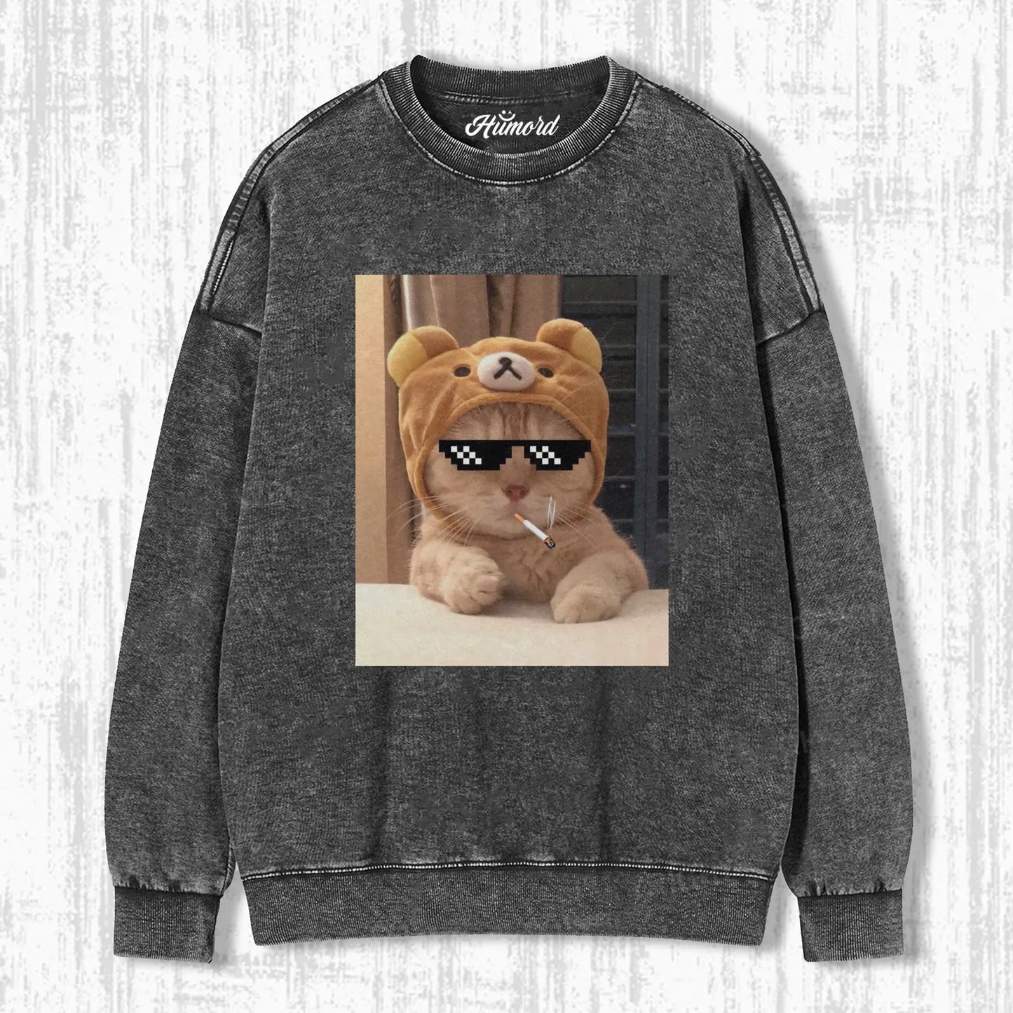 COOL SMOKE CAT T-SHIRT