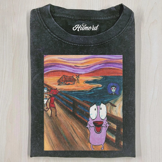COURAGE THE COWARDLY DOG T-SHIRT