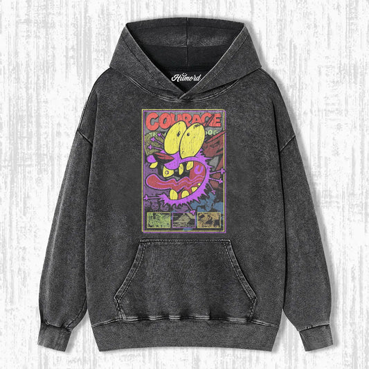 COURAGE THE COWARDLY DOG T-SHIRT V1.3