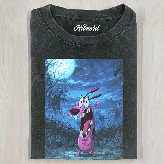 COURAGE THE COWARDLY DOG T-SHIRT V1.7