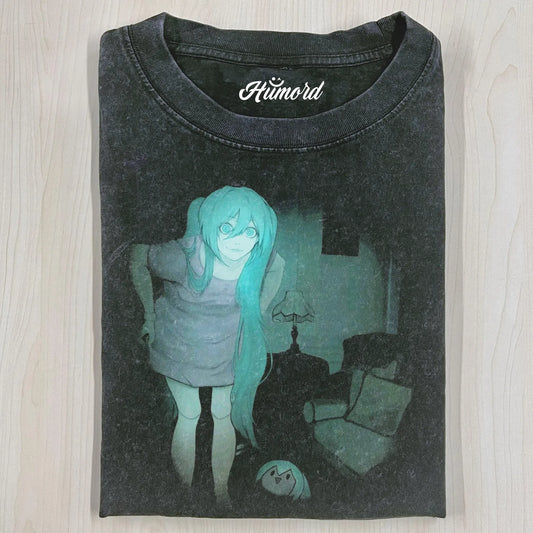 CREEPY MIKU DOLL T-SHIRT