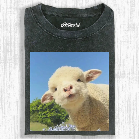 CURIOUS LITTLE LAMB TEE