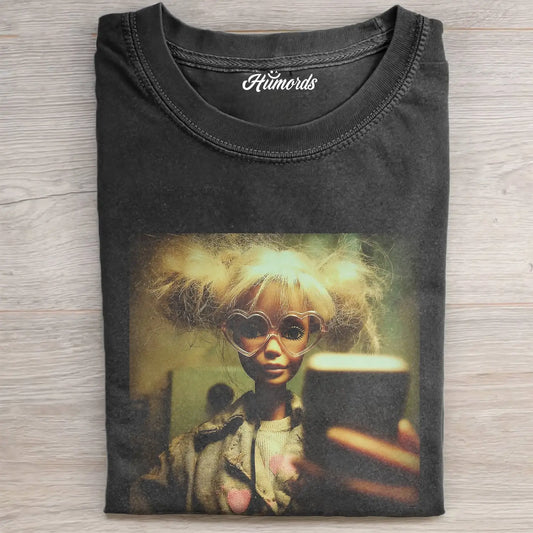 RETRO ROSE BARBIECORE TEE