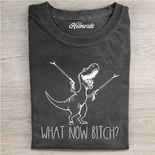 What Now Bitch Funny T-shirt