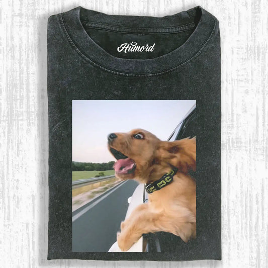 Car Co-pilot Dog Tee