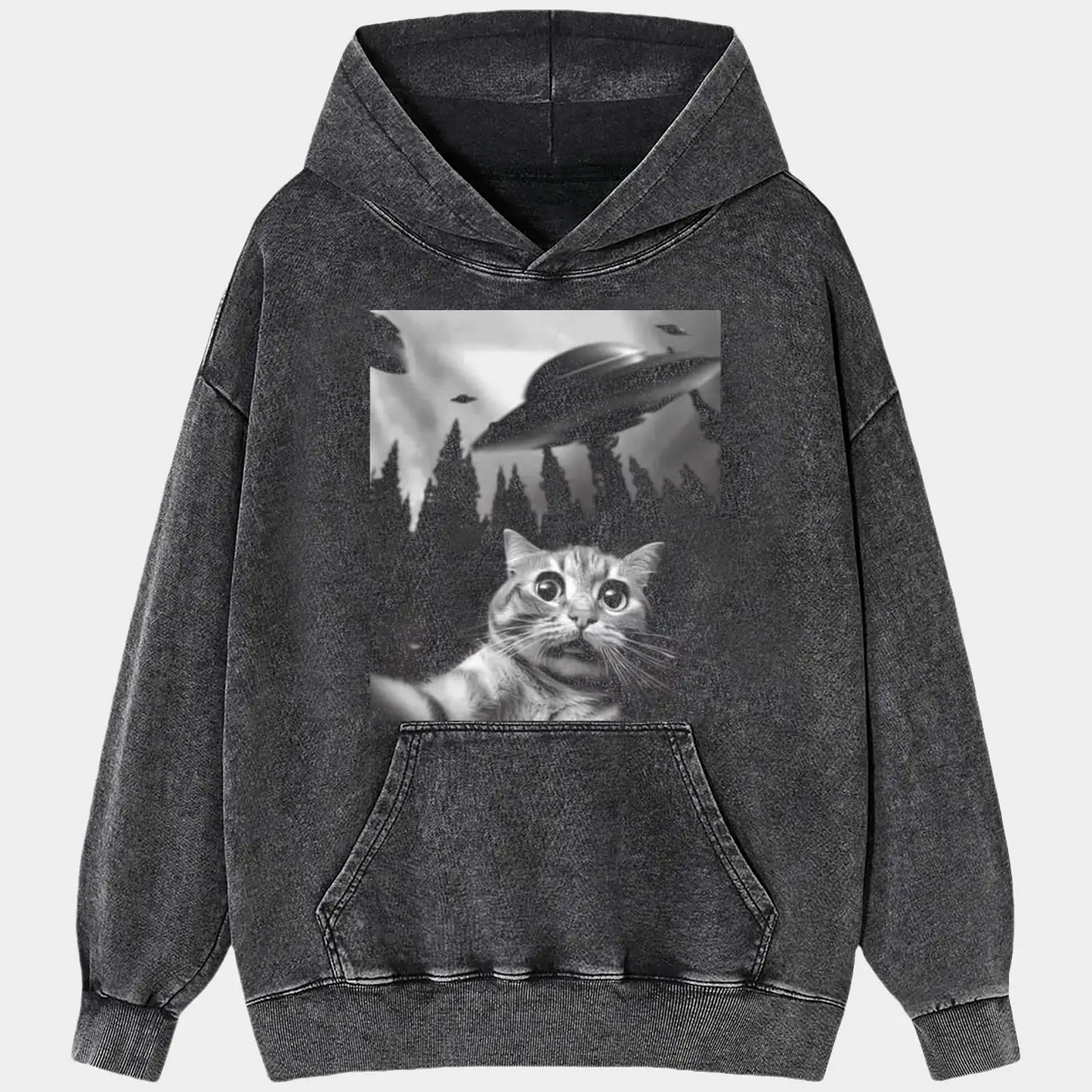 Cat encounters UFO Tee