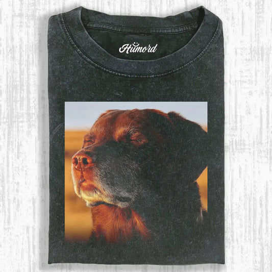 Closed-eye Dog Tee