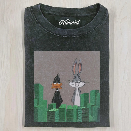 DAFFY DUCK & BUGS BUNNY T-SHIRT