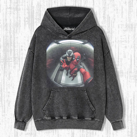 DEADPOOL AND VENOM T-SHIRT