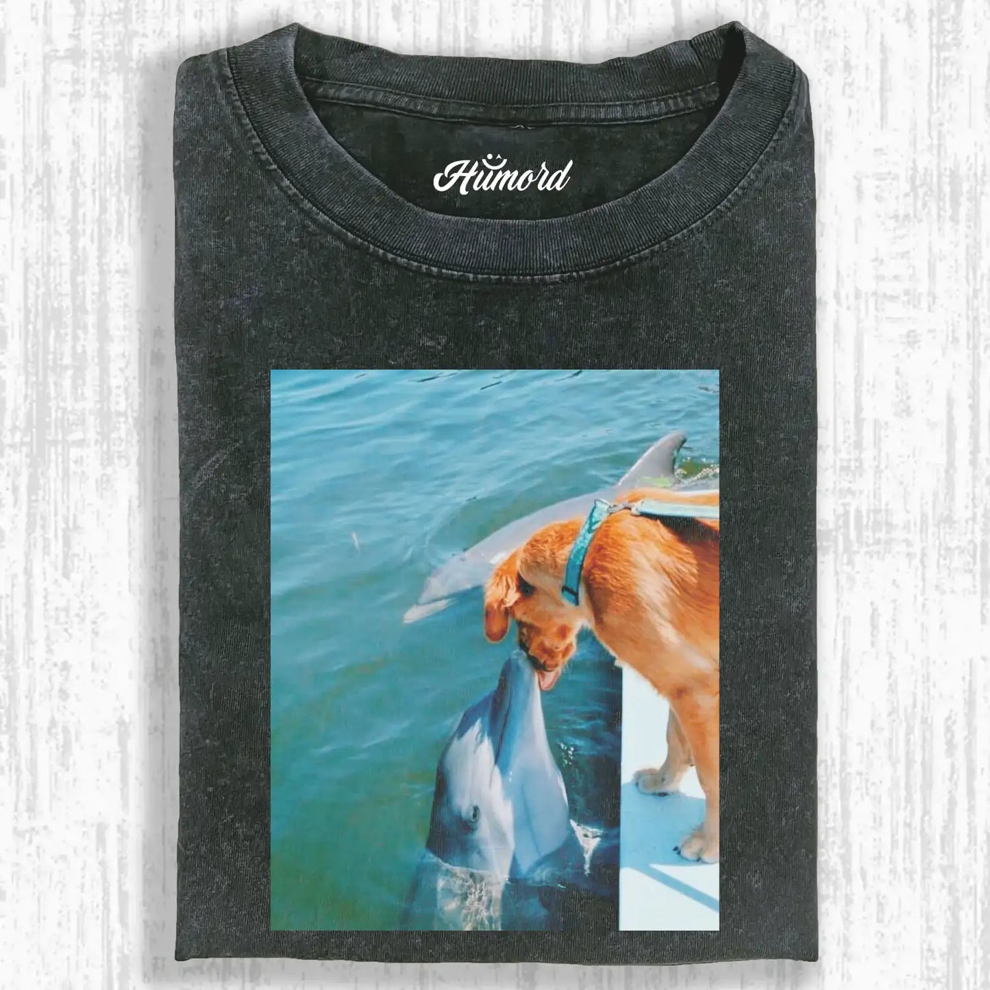 Dolphin And Dog Tee