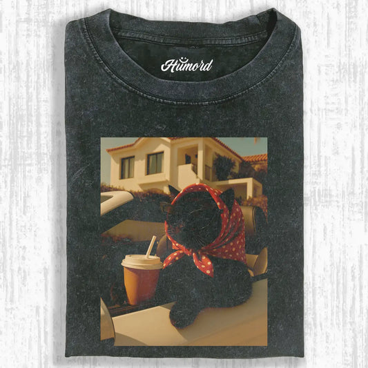 Drinking Cat 8.18 Tee