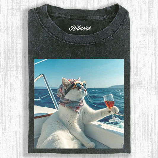 Drinking Cat 8.4 Tee