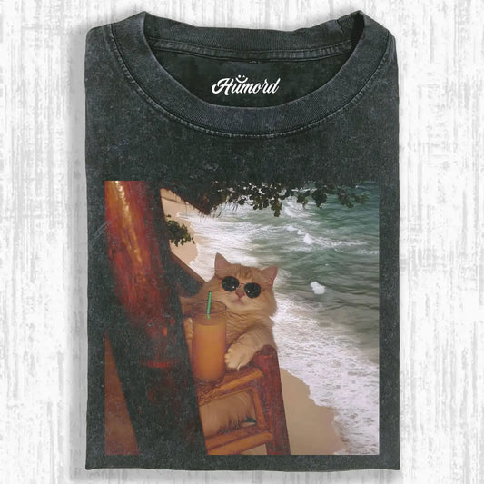 Drinking Cat 9.4 Tee