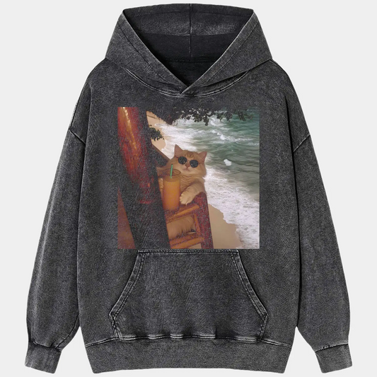 Drinking Cat 9.4 Tee